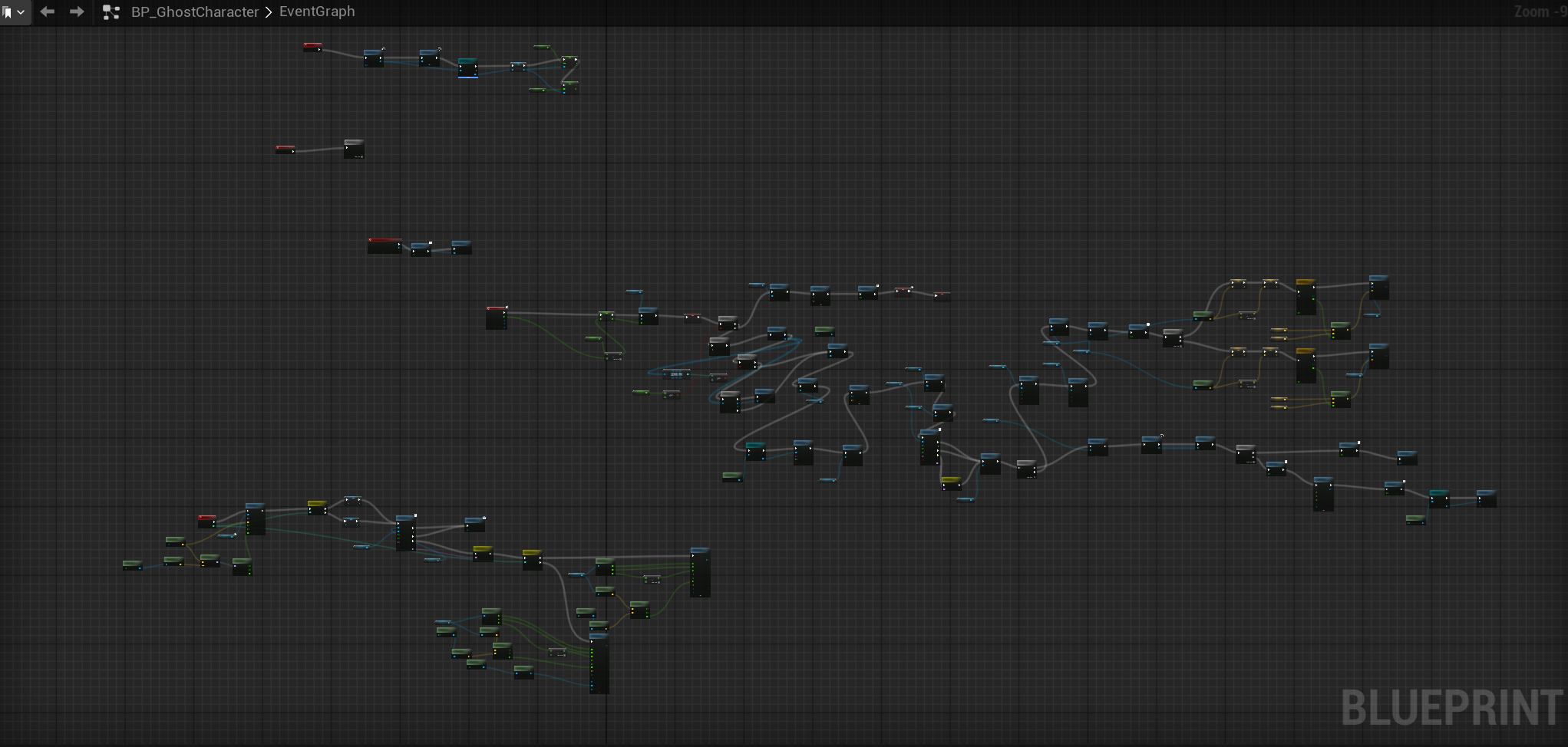 보스 Blueprint EventGraph